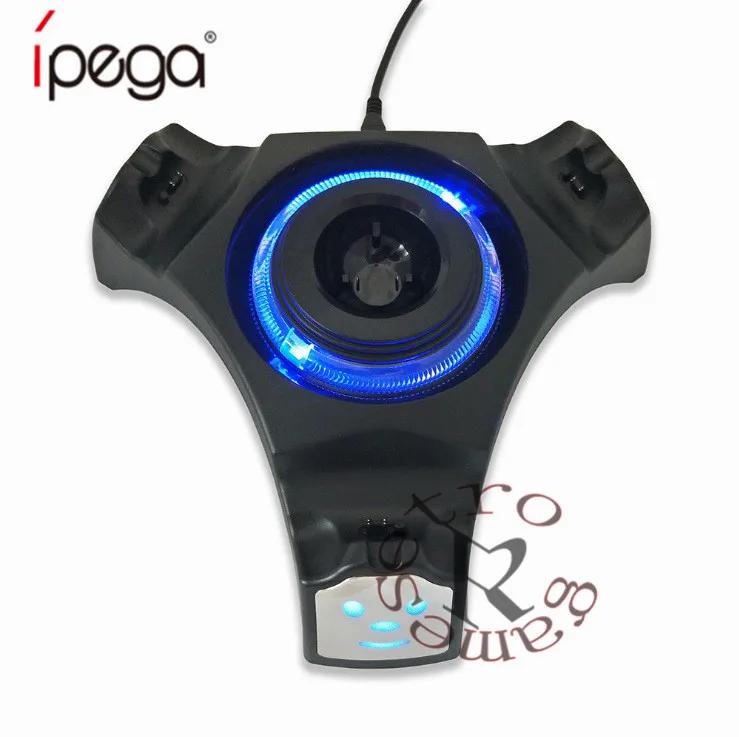 

For Playstation 4 PS4 Slim Pro PS VR PS Move Motion Controller Triangle Blue LED Charger USB Charging Dock Station Storage Stand
