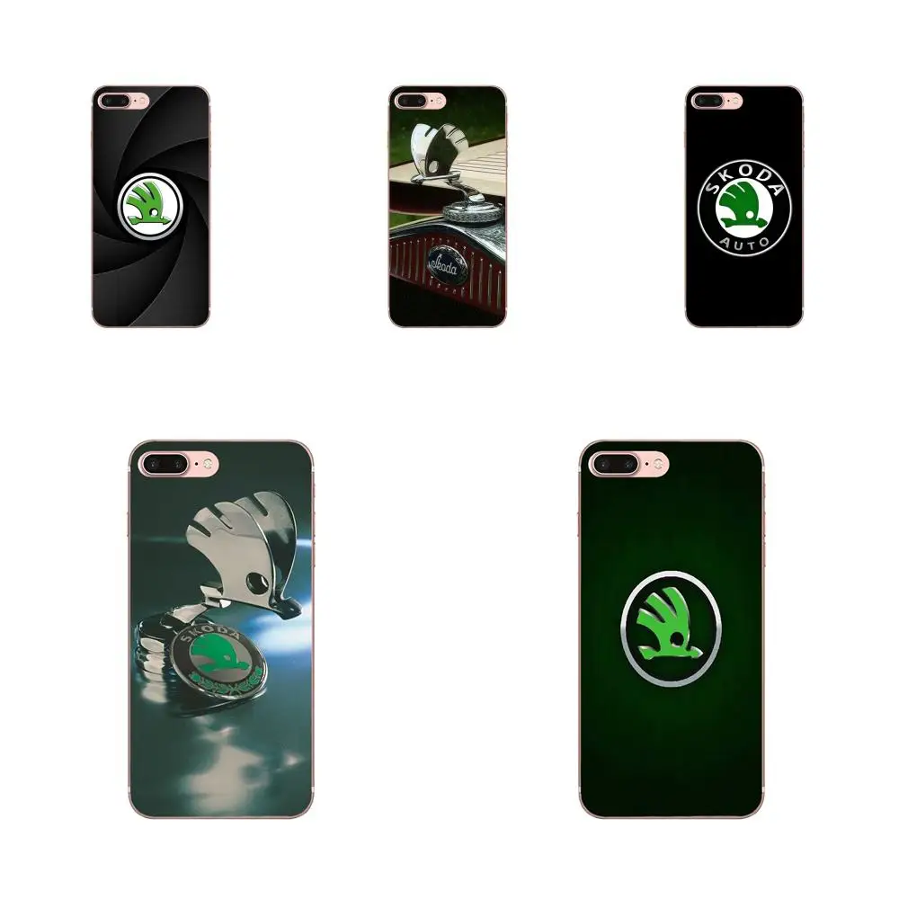 Skoda логотип для Apple iPhone 4 4S 5 5C 5S SE 6 6S 7 8 Plus X XS Max XR хит продаж Модный дизайнерский
