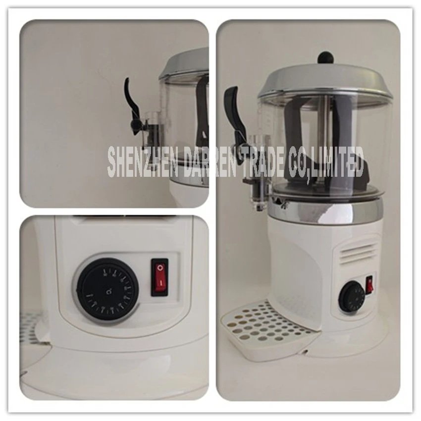 HC02 Sweetct Italian Hot Chocolate Dispenser Machine Blender 110V And 220V Hot Chocolate Machine 0-90 Degrees Celsius 5L