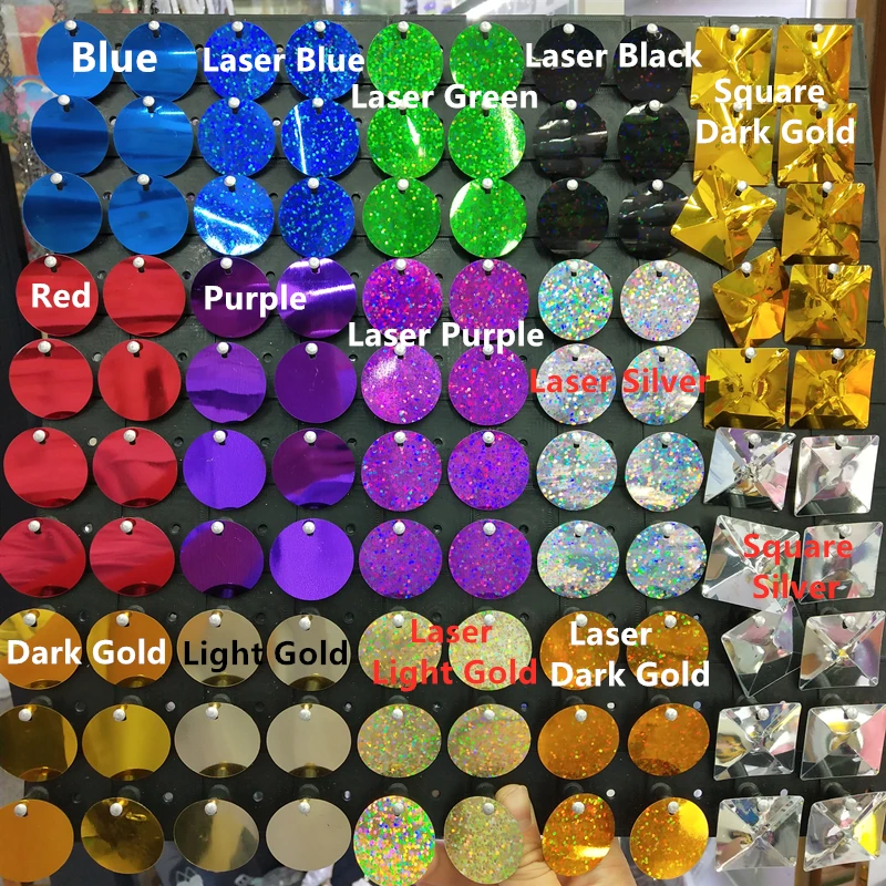 

1 Set 31cm*31cm Background Board with 30mm Round Sequins For Wedding Birthday Party Backdrops Stage Decorative Plate Panels