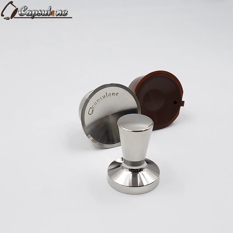 Фото Инструмент для розлива кофе Dolce Gusto, многоразовый аппарат для приготовления кофе в капсулах из нержавеющей стали №2