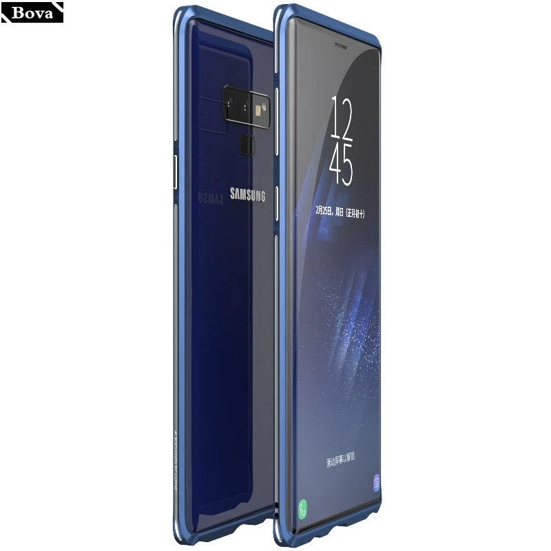 Note 9 чехол роскошный Ультратонкий алюминиевый бампер для samsung Galaxy Note9 Note 9 защитный алюминиевый чехол для телефона