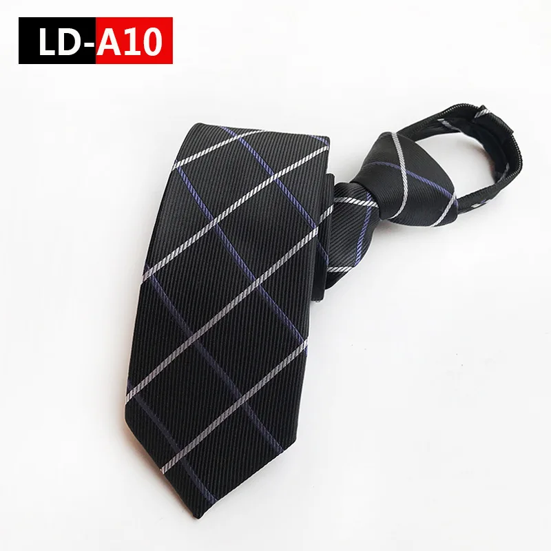 

2018 New Style Men's Suits Are Essential Zipper Tie Lazy Luxury Noble Fine Line Tie Wedding Party