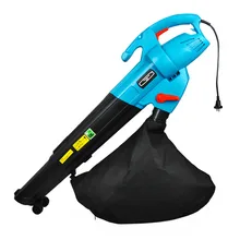 Садоводство Электрический выдув всасывания листьев выдув всасывания машина дробилка выдува всасывания листьев воздуходувка