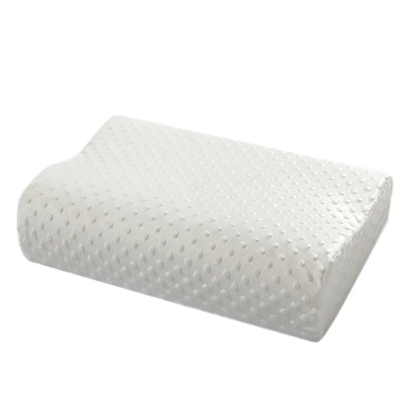 

2017 New Orthopedic Neck Pillow Fiber Slow Rebound Memory Foam Orthopedic Latex Neck Pillow Bedding Cervical Health Care