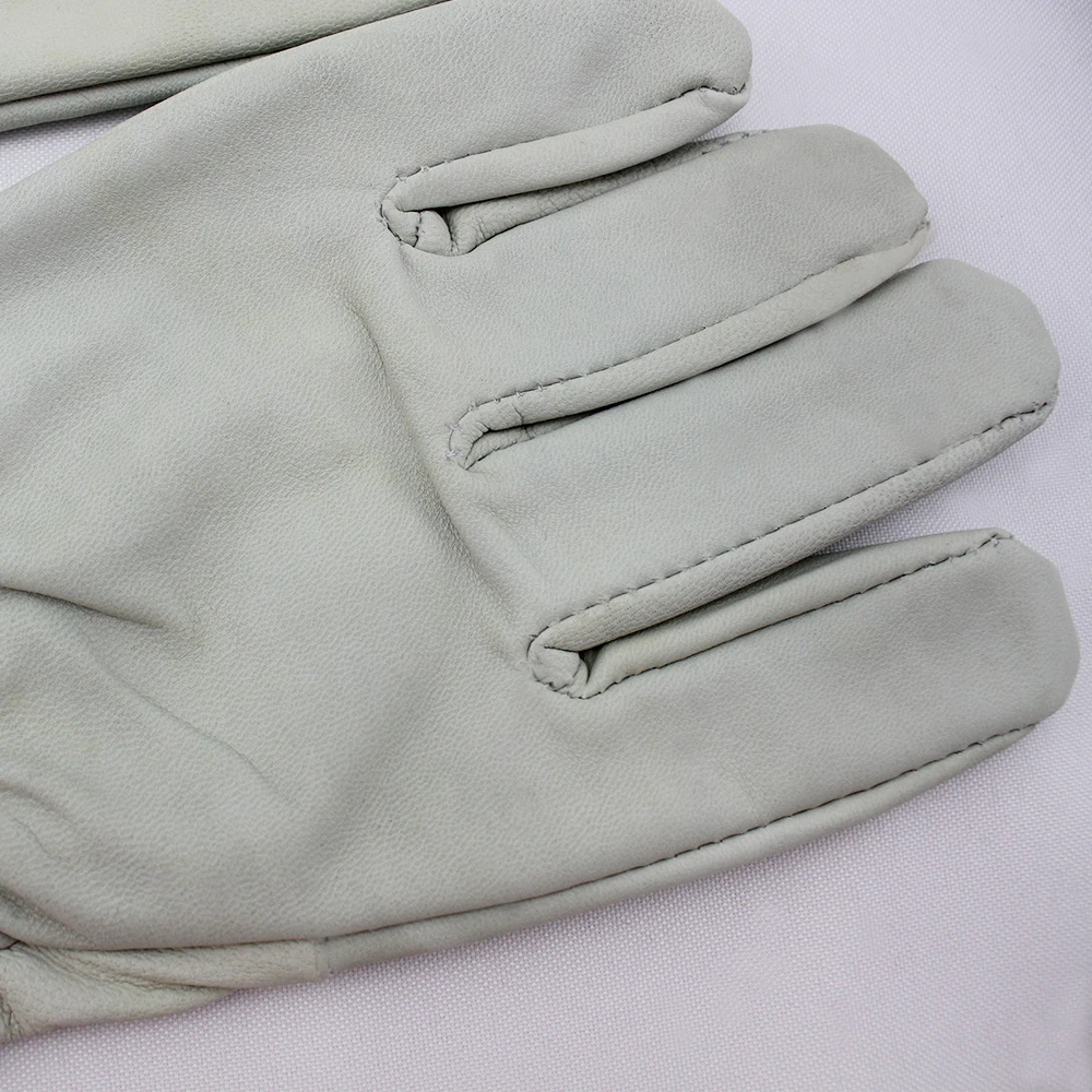 A Pair Protective Beekeeping Gloves Goatskin Beekeeping tool Breathable Soft Material Bee Tools Universal Model hive tool  (9)