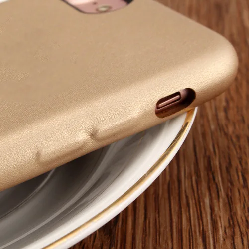Чехол из искусственной кожи для iphone X 8 7 6 Plus оригинальная 1:1 задняя крышка