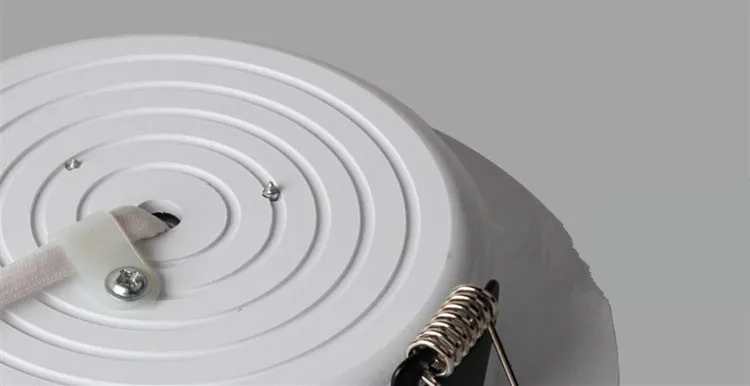 LED Panel Lamp 5w 7w 9w 12w 18w DownLight 230V RGB Downlight Aluminum indoor party bar ktv light Lamps Color Downlight black downlights
