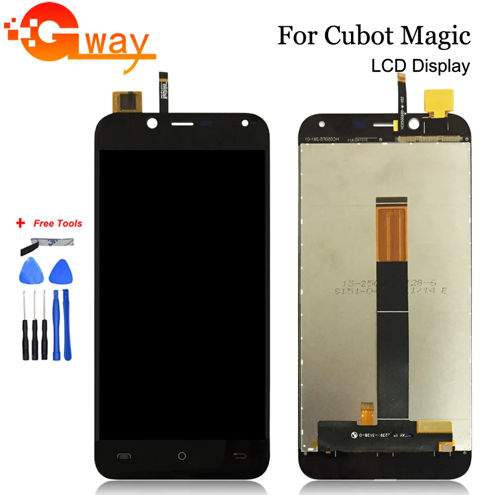 ЖК-дисплей 5 0 дюйма для Cubot Magic сенсорный экран 100% протестированный с дигитайзером