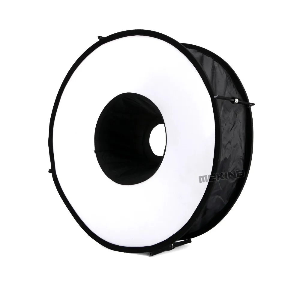 Ring Softbox For SpeedLite Flash light 45cm Foldable Difusor Macro