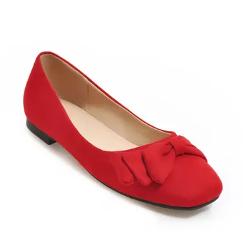 

Age season in 2019 new product square head light mouth joker single shoes women 40-43