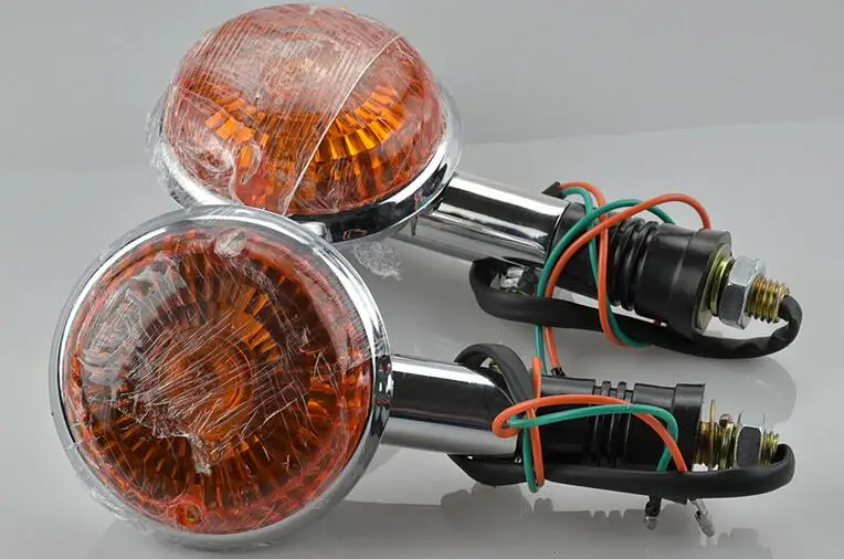 

2PCS LED Motorcycle Turn Signal Light Indicator Mini for Cat Eye For Yamaha V-MAX1200 V-star XVS400 XVS650