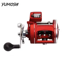 Левая/правая рука 12BB шарикоподшипник приманка Металл ACL литье барабан колеса лодка море высокоскоростная Рыболовная катушка