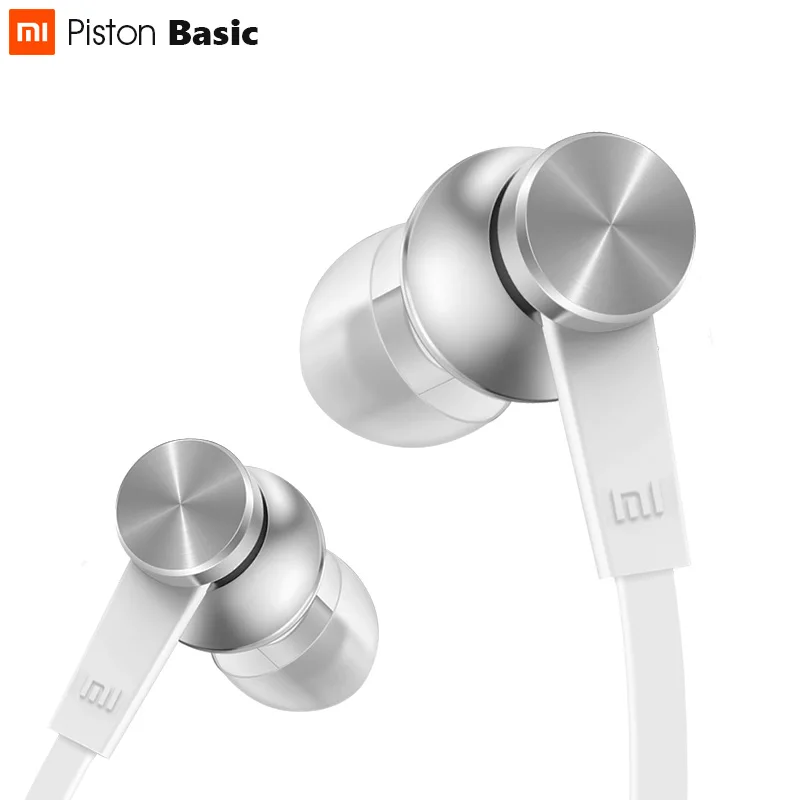 

Original Xiaomi Piston Basic Edition Oblate Wire Generation 3rd Earphone Serie Headset In-Ear Al-alloy Chamber Ergonomic