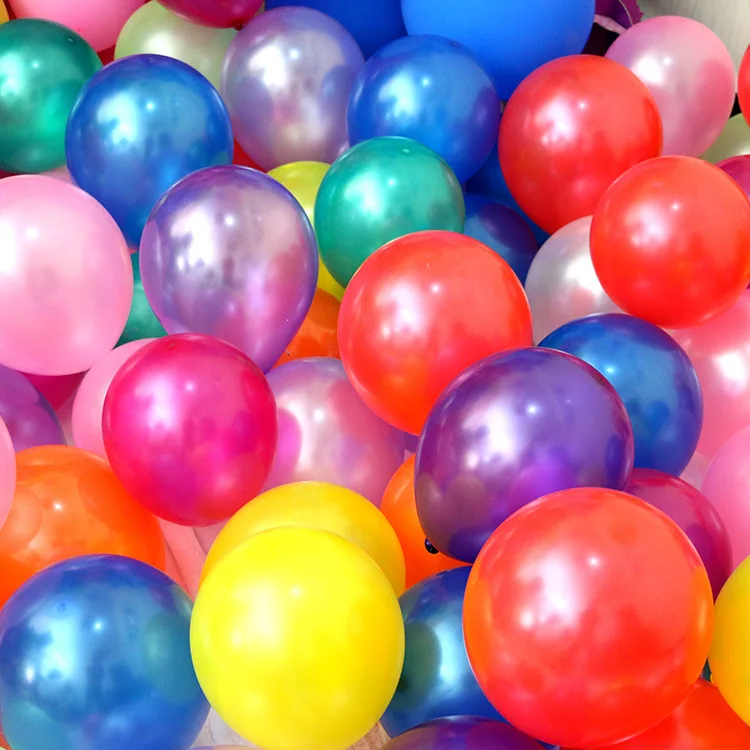 50 шт., украшения для дня рождения, Детские шары, 10 дюймов, 1,5 г, латексные шары, розовые, золотые, жемчужные, для свадебной вечеринки, воздушные шары, украшения