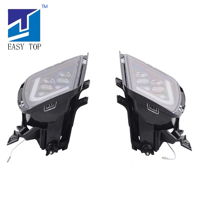  Smoke Lens LED Lamp Fog Lights For 2013-2017 Dodge Ram 1500 2500 3500 - 33048882204