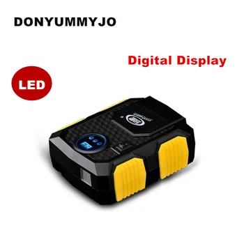 

Hot Sale Digital Display Auto Car Tire Inflator 12V Electric Car Air Compressor Pump LED Light Digital Inflatable Pump