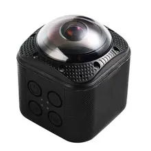SOOCOO Cube360F 1080 P Full HD 360 Degrés Panorama Caméra Wifi 20 m Profondeur Imperméable À L’eau