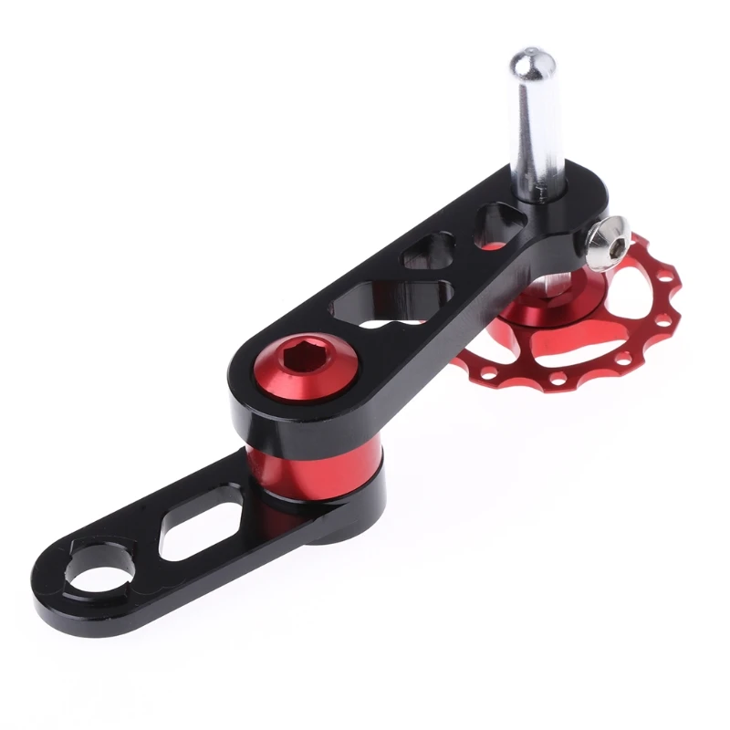 Clearance New 1 Pc Cycling Chain Tensioners Single Speed Converter Adjustable With Aluminum Alloy 2