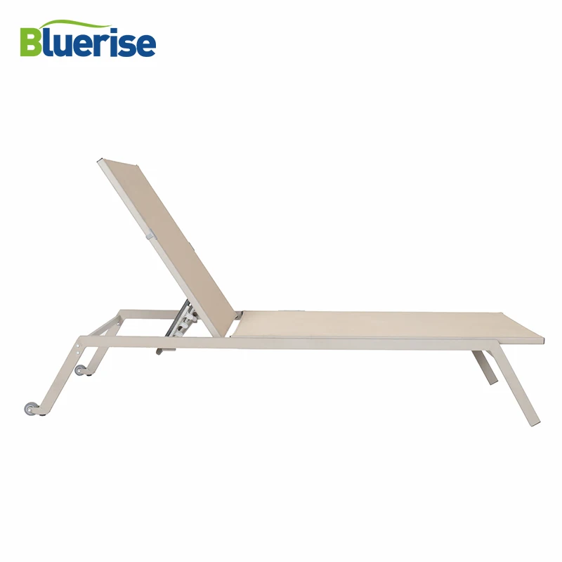 BLUERISE 2 Pack всепогодное уличное патио Шезлонг пляжное складывающееся откидное
