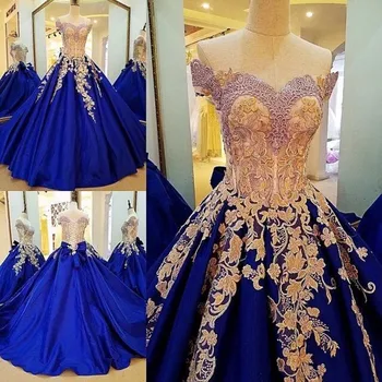

Royal Blue Formal Dresses Gorgeous Off Shoulder Long Evening Gowns Dubai Robe De Soiree Longue Elegant Formal Party Dress