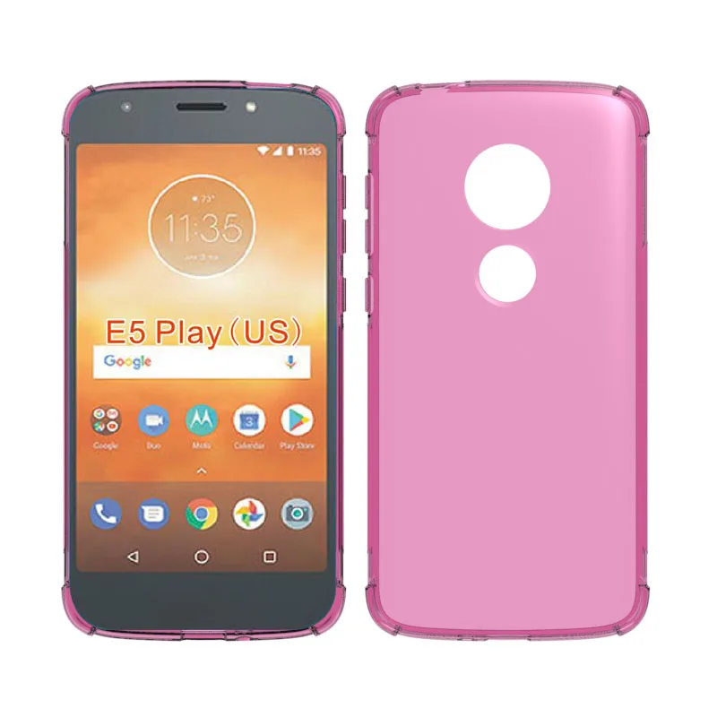 Бренд gligle мягкая термополиуретановая крышка-чехол для Motorola Moto E5 играть(по ТИХООКЕАНСКОМУ летнему времени США Версия) защитный чехол в виде ракушки