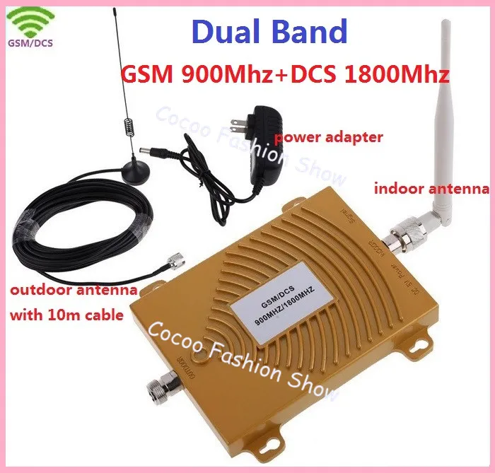 

Dual Band 2G 900 DCS 1800 Signal Booster KIT 4G Cellular Signal Repeater Amplifier GSM Mobile Phone Signal Repeater 4G repetidor
