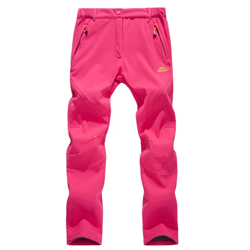 Mujeres Camping Trekking senderismo impermeable al aire libre escalada esquí Softshell Fleece caliente negro rosa más tamaño Mujeres Camping Trekking senderismo impermeable al aire libre escalada esquí Softshell Fleece caliente negro rosa más tamaño