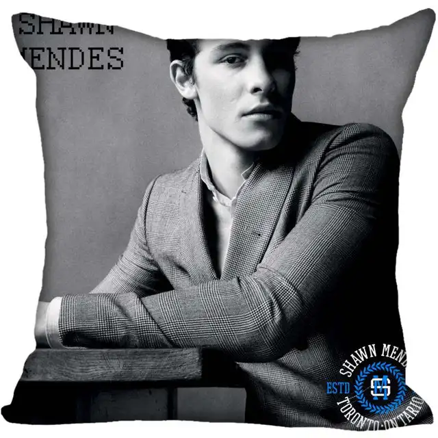 Best Shawn Mendes Pillowcase Wedding Decorative Pillow Cover Custom Gift For One Sides Printed Pillow Cases Lazada Ph