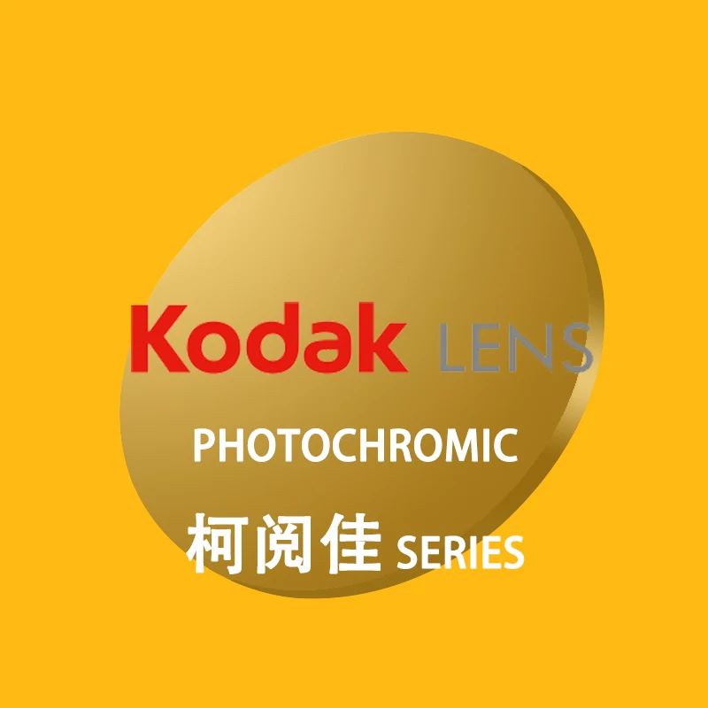 

Kodak 1.56 Photochromic Gray Lens Prescription CR-39 Resin Aspheric Glasses Lenses Myopia Sunglasses Optical Lentes
