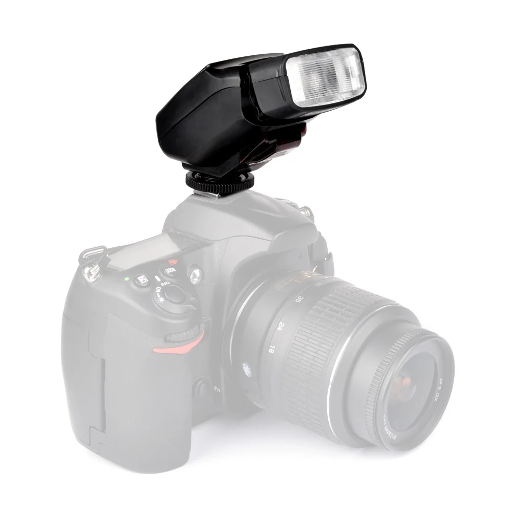 

Viltrox JY-610N II i-TTL LCD Mini Speedlite Flash With 3pcs Speed Light Diffuser for Nikon DSLR Camera D7100 D800 D5300 D3100