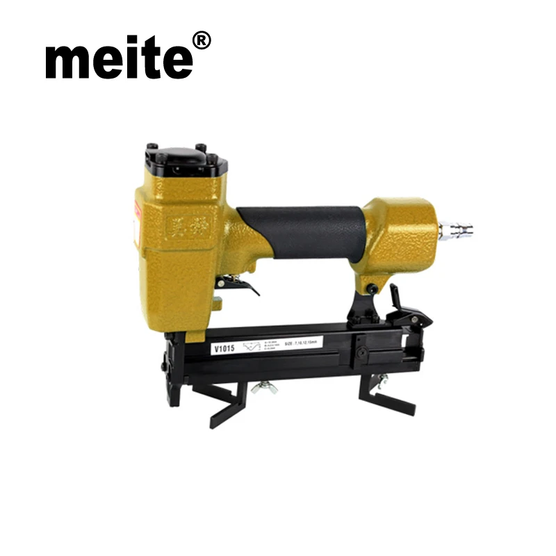 MEITE V1015B 10.3MM Crown Pneumatic Air Stapler For V Nail Air Powerful
