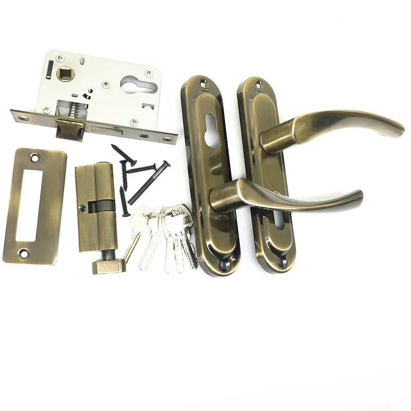 THOM KING Anti theft Door Handle Simple European Style Solid Wood Doors