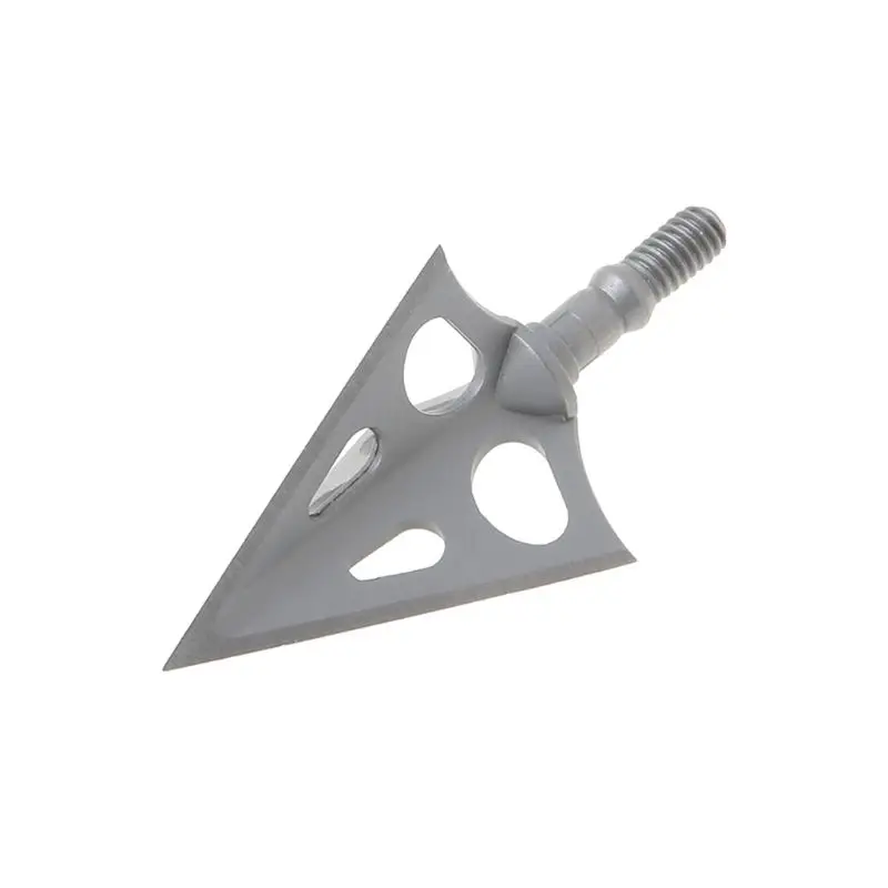 

Archery Arrow Head Hunting Shooting Outdoor Tactical Broadhead Stainless Steel 3 Blades For Compound Bow Professional Accessorie