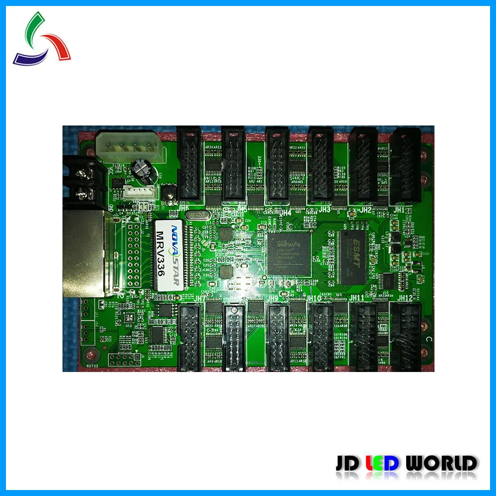 

MRV336 Novastar Video led screen receiving card supports 1/32 scan comes with 12groups HUB75