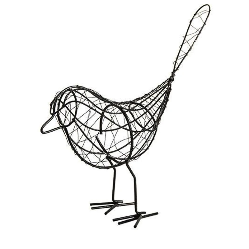 

European Metal Bird Model Crafts Gift Ornament Home Decoration Accessories Figurines Home Living Room Decor Wedding Gifts
