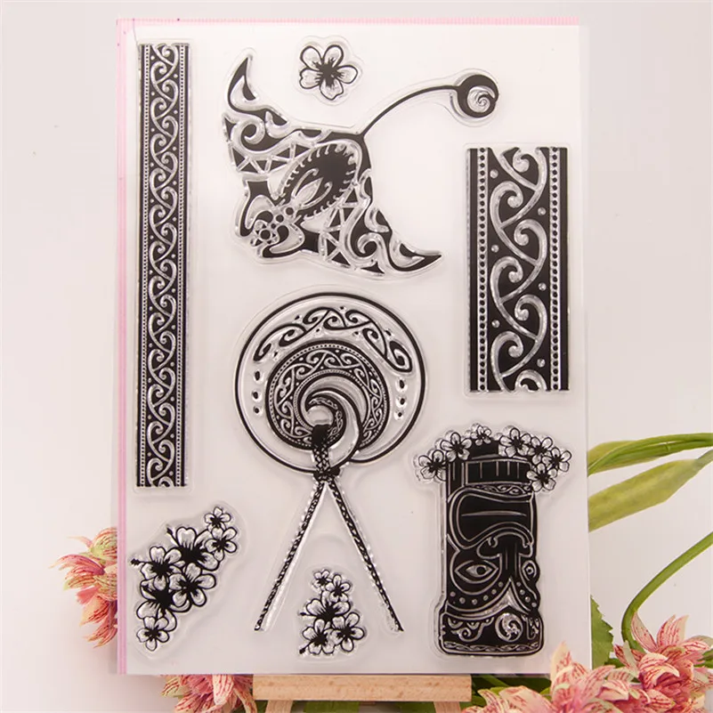 

Ocean Fish design silicon stamps scrapbooking stamp for kids diy paper card wedding gift wedding gift poto Album CC-099