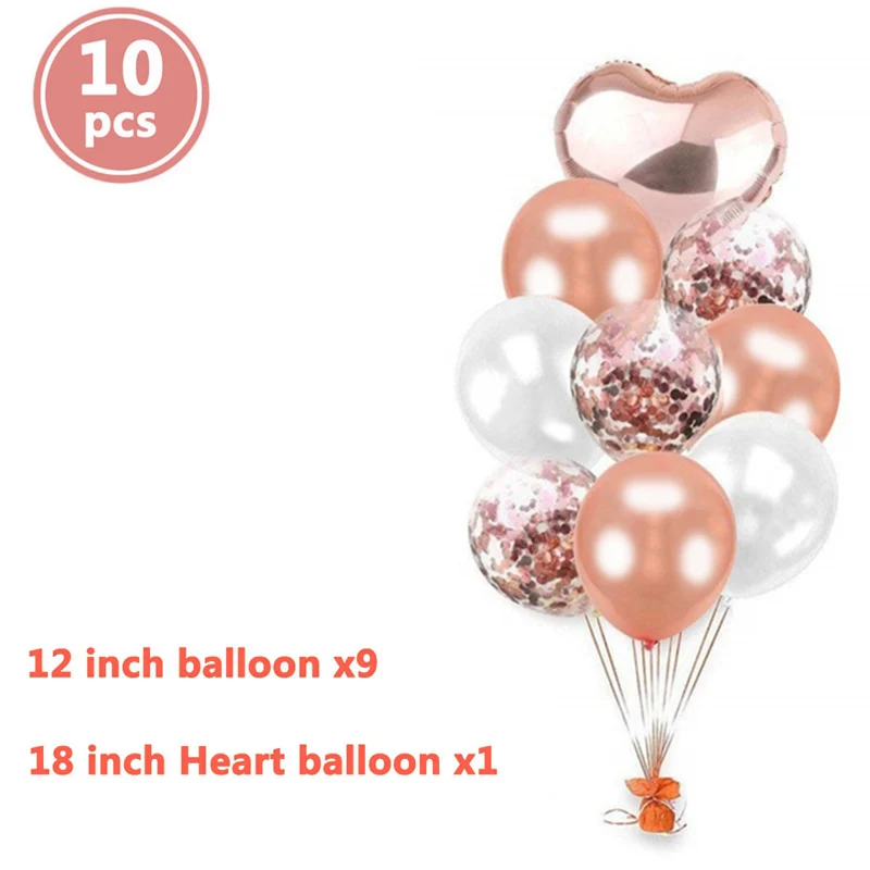 10pcs Confetti Balloons Birthday Wedding Table Decoration Bachelorette Party Bridal Baby Shower Boy Girl Supplies Kids Adult 10pcs Confetti Balloons Birthday Wedding Table Decoration Bachelorette Party Bridal Baby Shower Boy Girl Supplies Kids Adult