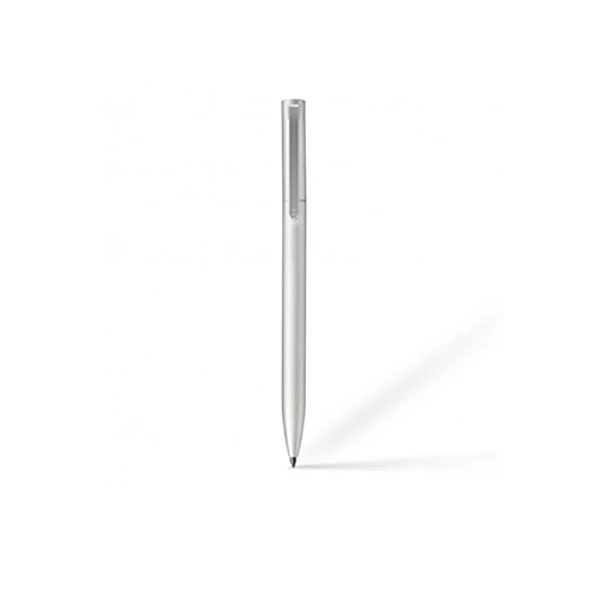 Новейшая оригинальная металлическая ручка-знак Xiaomi 9,5 мм ручка-знак PREMEC гладкая швейцарская черная сменная Золотая/серебряная прочная ручка-знак - Цвет: Silver