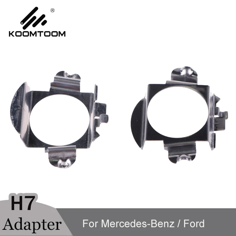 H7 Adapter Led Bulb Holder H7 Led Light Adapter Base K04 for Ford Edge