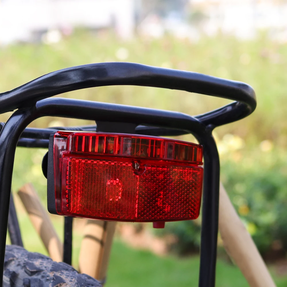 Onature Ebike rear light electric bike taillight reflector use 2 AAA