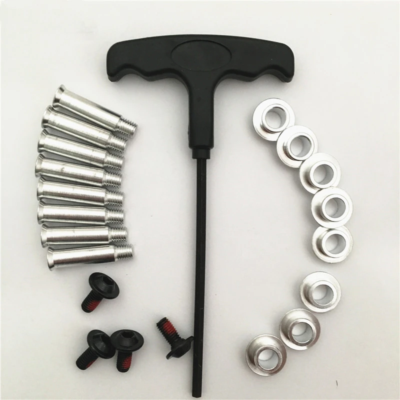 

Roller Speed skating Tool T Wrench 4.0mm Alley key skatesspeed skating frame axles Racing Skate Spacer Screw Nails