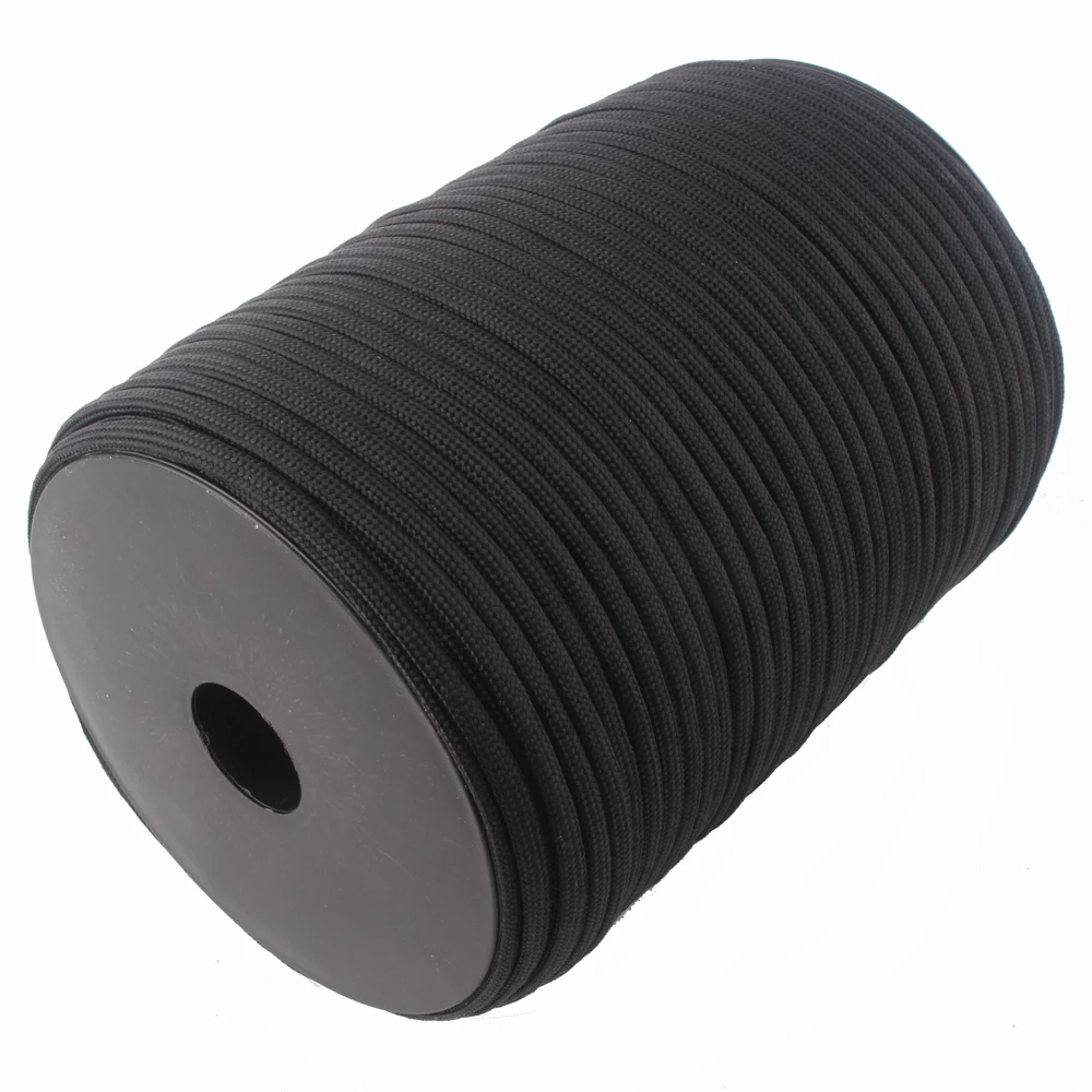100 m مكبات Paracord 550 حبل 7 ستراند Paracord في الهواء الطلق معدات التخييم بقاء الطوارئ
