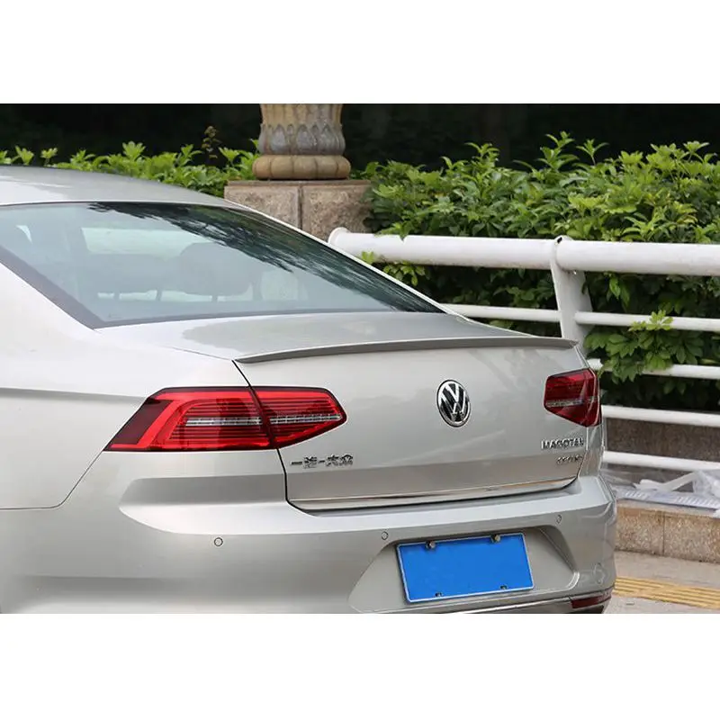 Спойлер для VW passat B8 АБС пластик заднее крыло автомобиля Праймер цветной задний