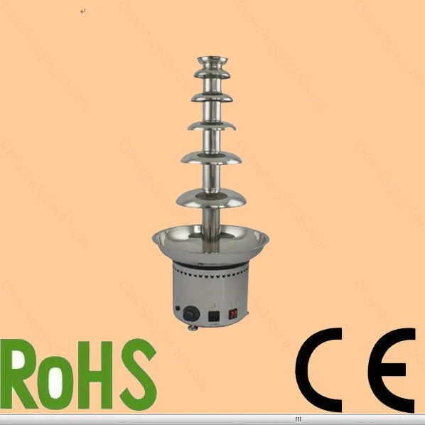 6 ярусов коммерческий шоколадный фонтан