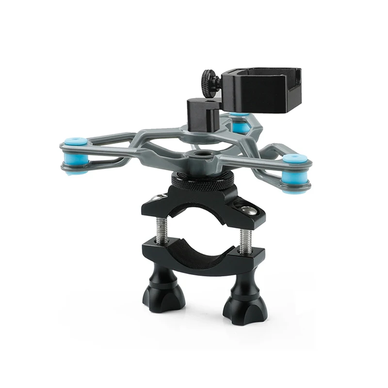 Bicycle fixed holder shock absorbing bracket clip For dji osmo Pocket Handheld gimbal camera Accessories