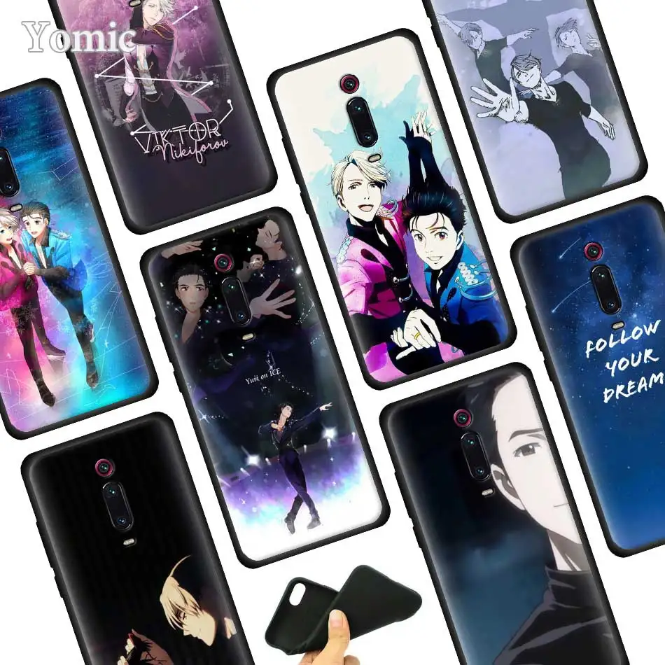 

Yuri On Ice Back Silicone Case for Xiaomi Redmi Note 7 7S 6 Pro K20 7 7A 6 6A Go S2 Y3 5 4X Soft Phone Case