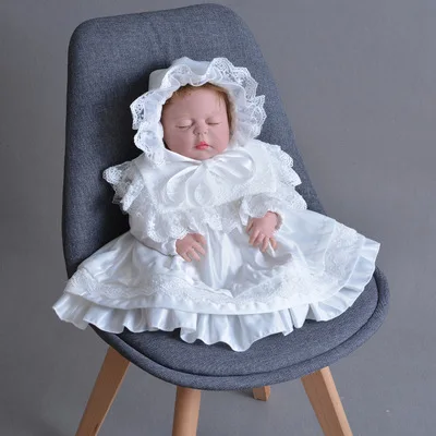 Ivory linen Toddler Dress white linen dress Flutter Sleeve Dress Ivory Baby Dress white baby dress Christening Dress Baptism Dress blessing