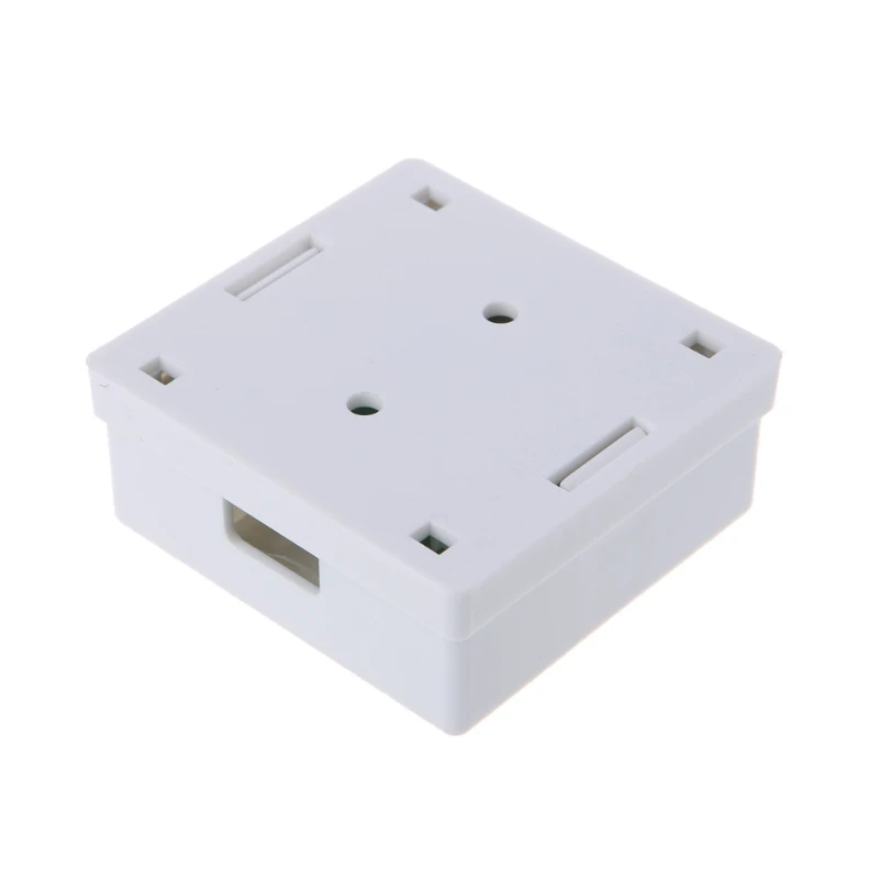 RJ45 Junction Box CAT6 Network Connector 2 Port Desktop Extension Cable Box 2019 New 5