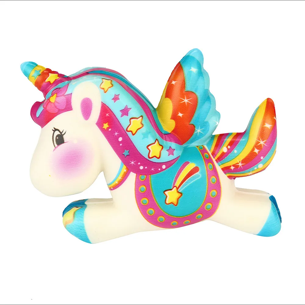 

Colorful Cute Rainbow Unicorn Squishy Toy Slow Rising Anti Stress Relieve Kid Toy Squeeze Toy Unicorn Anti Stress Relief Toy